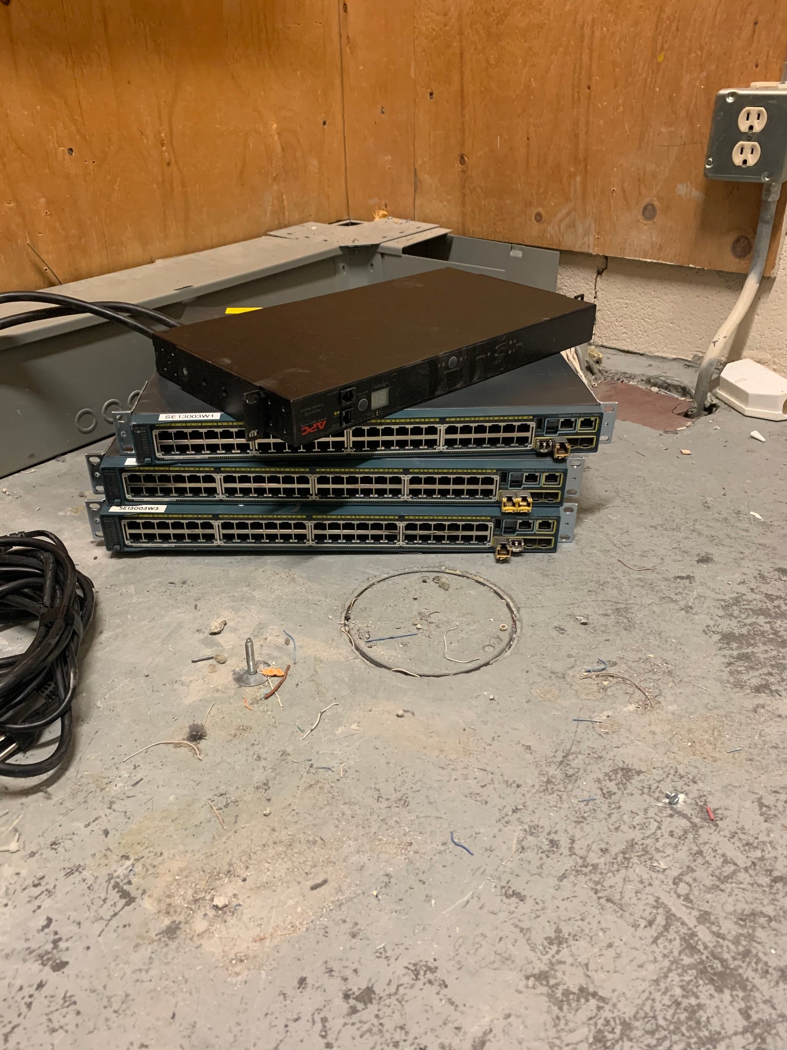 System and IT equipment relocations